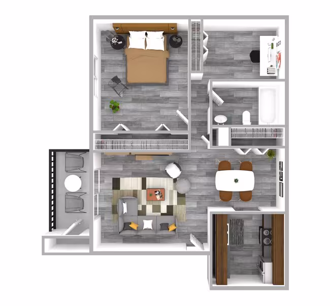 The Peacock 1088 floor plan